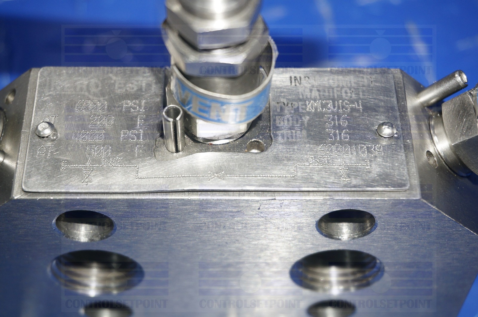 KEROTEST MANIFOLD KMC3VIS-4 3 VALVE MANIFOLD