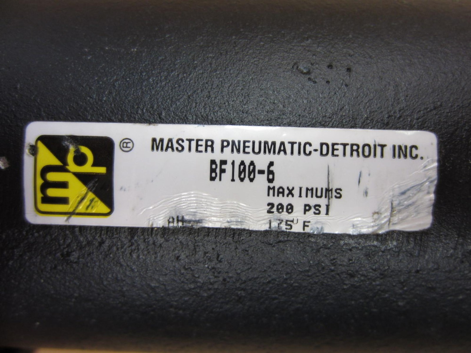 Master Pneumatics BF100-6 Automatic Drain Filter BF1006