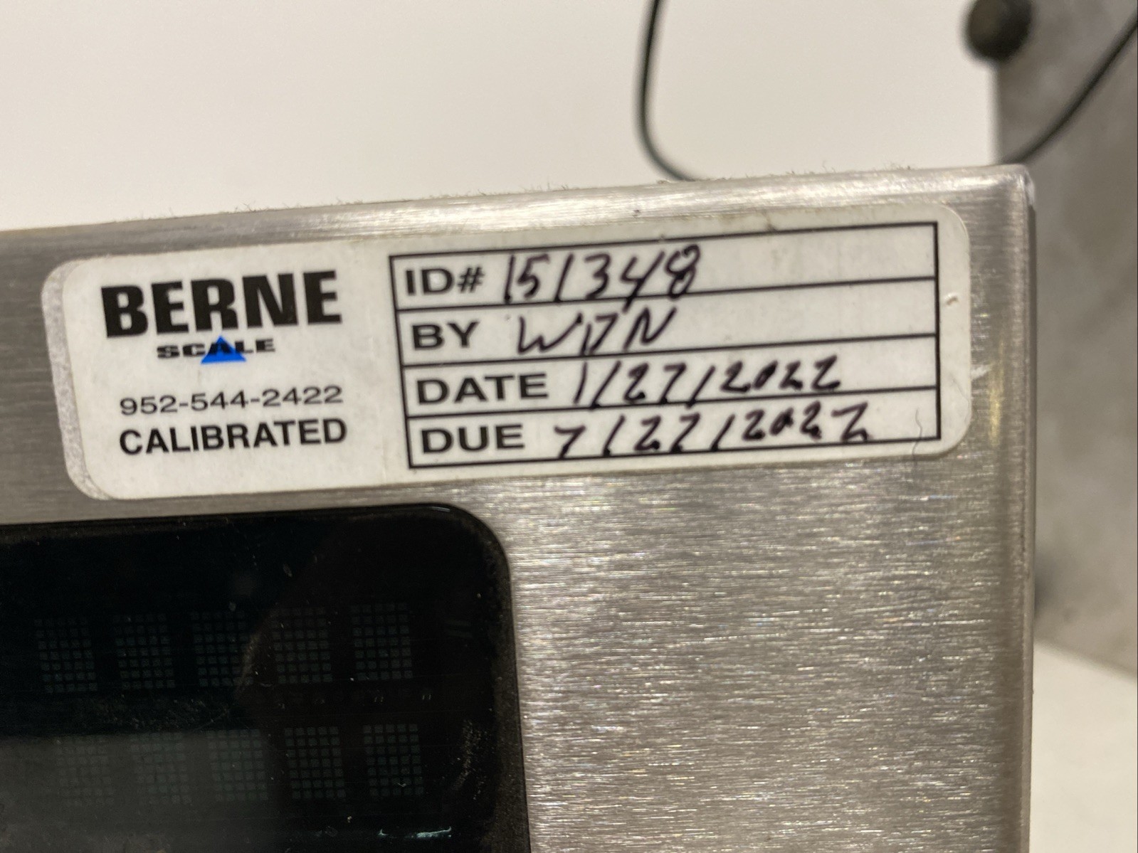 GSA Digital Weight Indicator Series 460 Scale Berne Calibrated 50lb Vishay