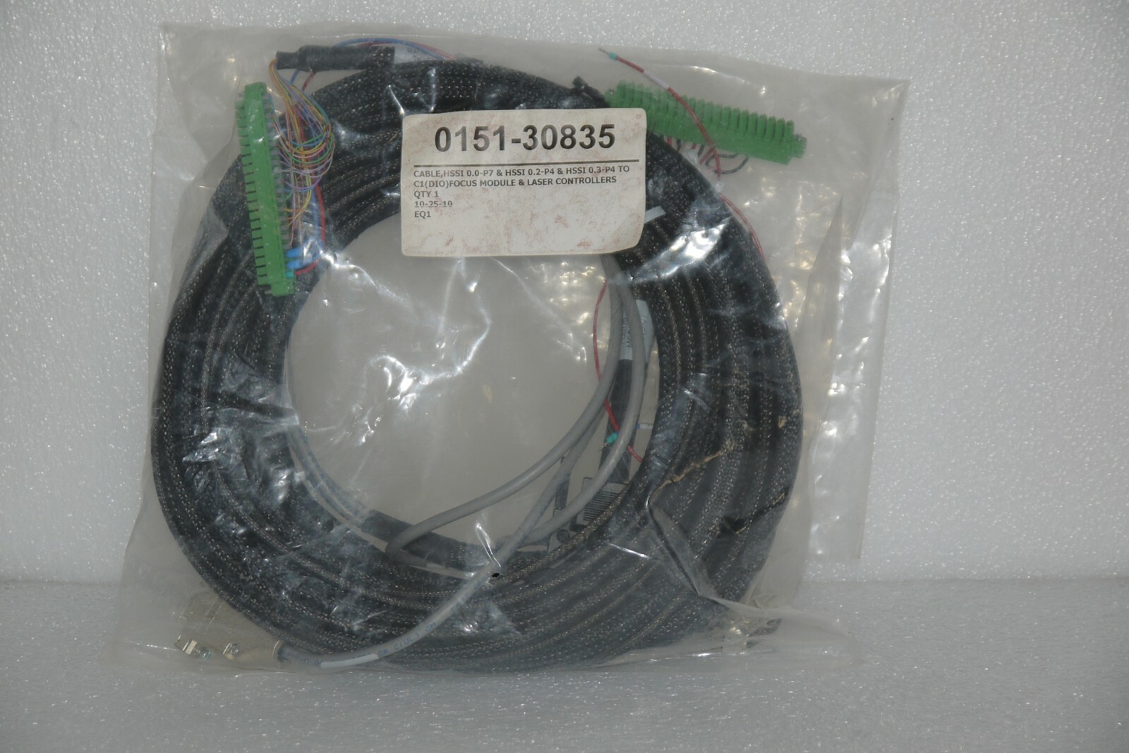 HSSI 90130690 CABLE 0.0-p7 0.2-p4 0.3-p4 To C1 FOCUS MODULE LASER CONTROLLER NEW