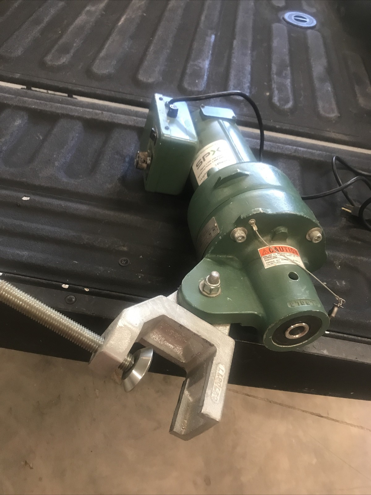 SPX FLOW Electric Mixer Agitator EV5 P25M Gear Drive w/ Variable Speed Tested