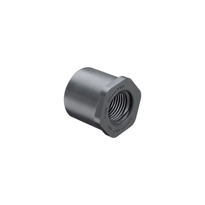 Winston 838-167 1-1/4″ X 3/4″ PVC S80 SOC X FPT Thread Bushing
