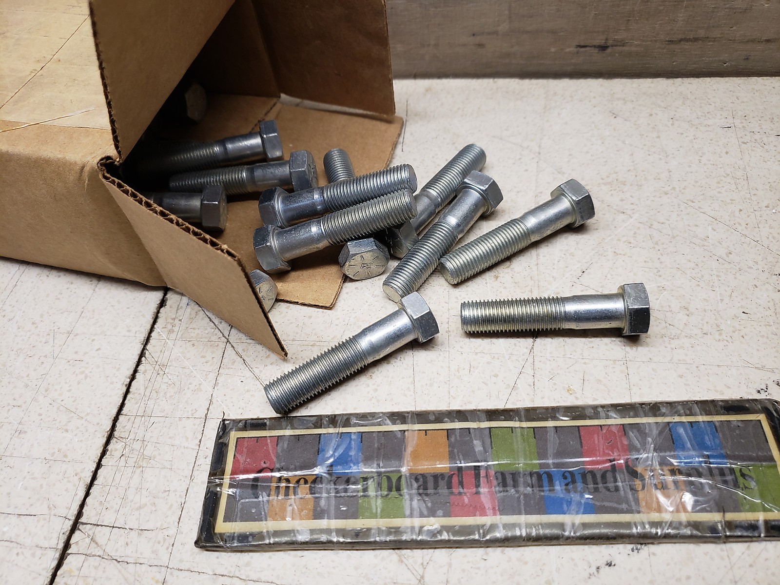Qty-25 NOS Hex Head Cap Screw Bolt 7/16″-20 x 2″ Grade-8 9430774 3991997 454977