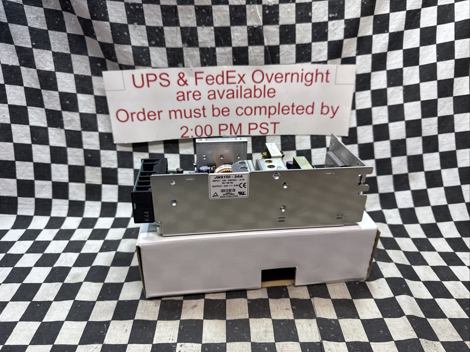 TDK AC/DC CONVERTER 24V 150W, JWS150-24/A, JWS150-24/AEHFP, 3BC-130KW4-0008-P480
