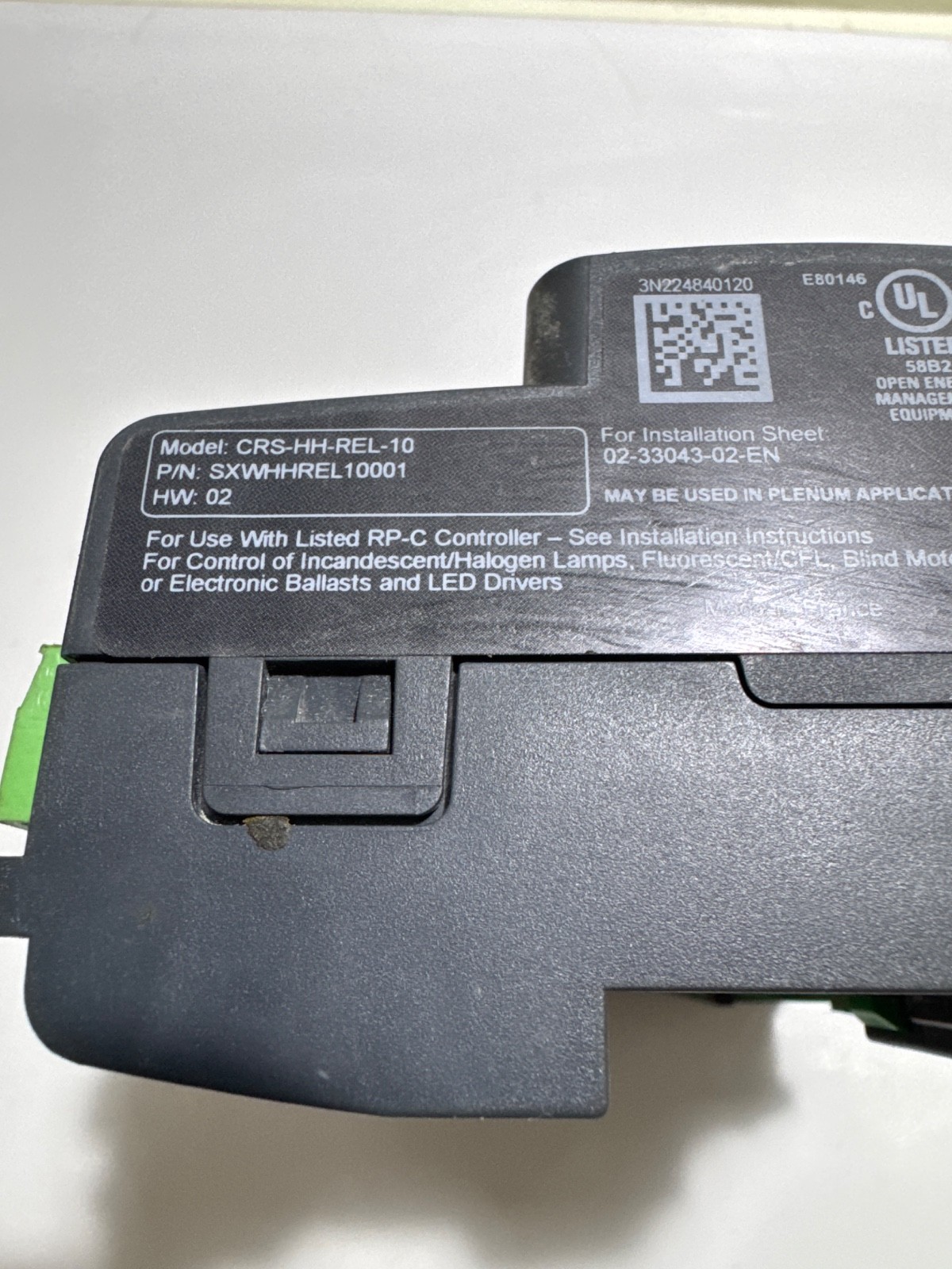 Schneider Electric CRS-HH-REL-10 SXWHHREL10001 CRS Relay Module