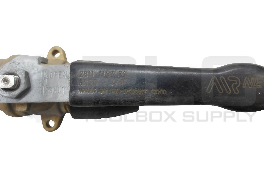NEW AIRNET 2811 1153 80 BALL VALVE 3/4″ DN 20