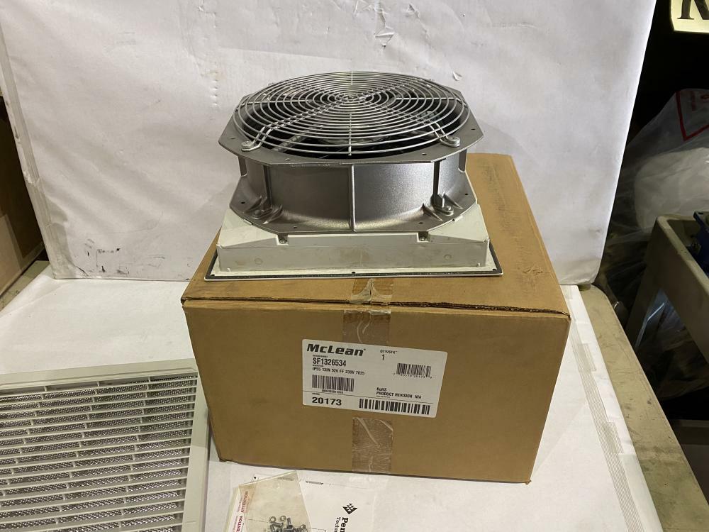 MCLEAN / HOFFMAN COOLING FAN # ST-1326-534 230VAC 1PH. 215WATTS IP55 NEW!