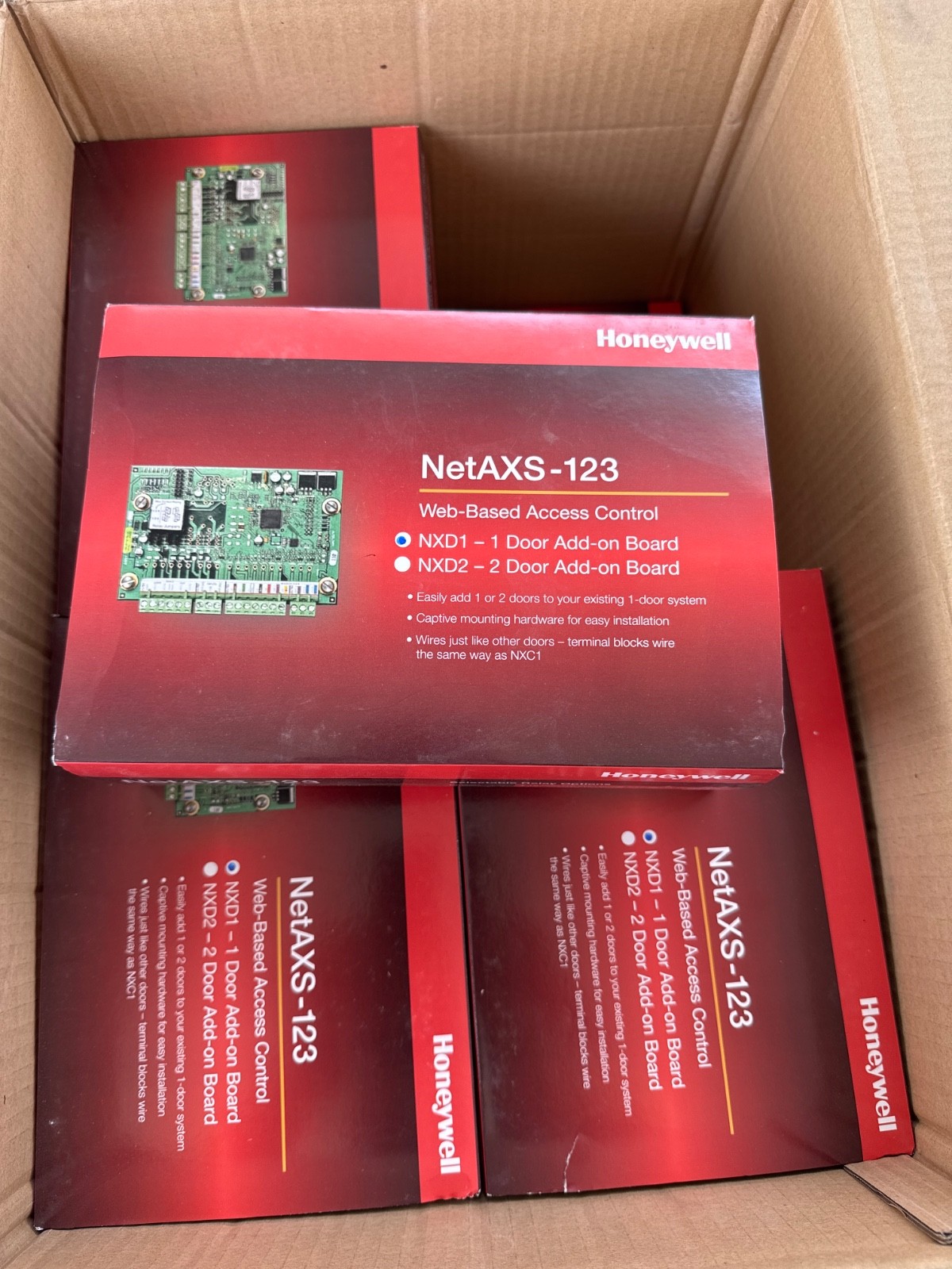 Honeywell NetAXS-123 Access Control Unit NXD1-1 Door Add-on Board