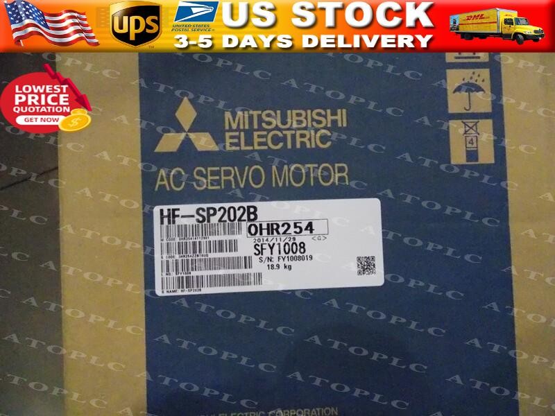 1PC New Mitsubishi HF-SP202B Servo Motor HFSP202B Expedited Shipping