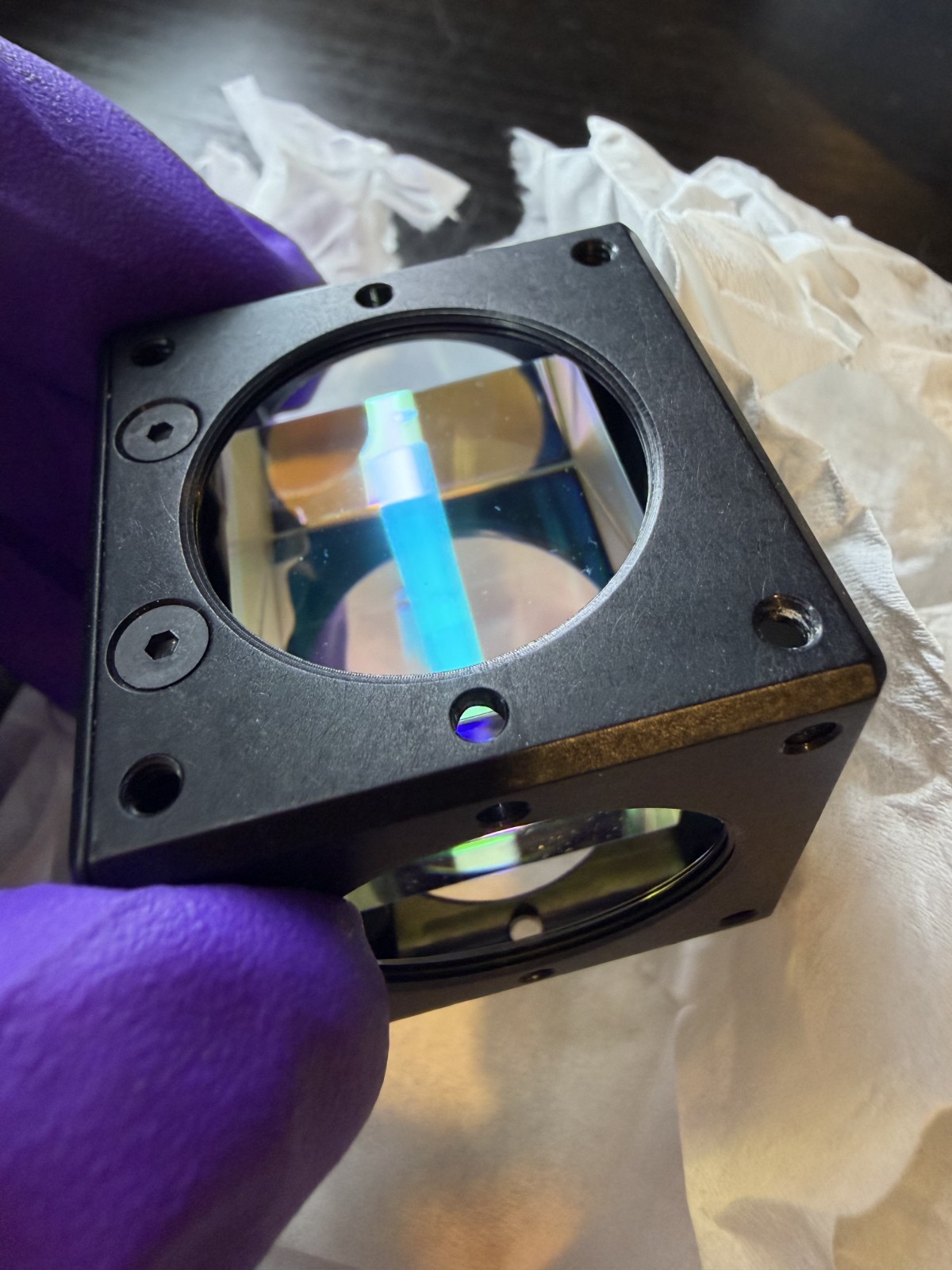Thorlabs CCM1-PBS253 30mm Cage Cube Polarizing Beamsplitter PBS 900-1300nm