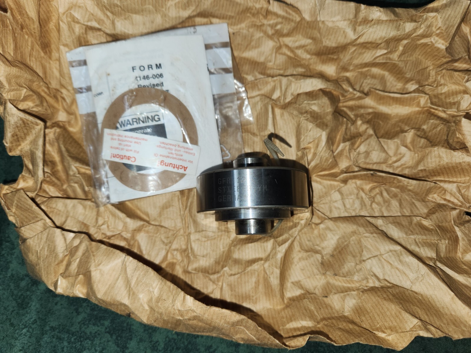 Stieber Formspraq Overrunning Clutch GFR12 12mm Bore – 41 ft./lbs. (29955-A12)