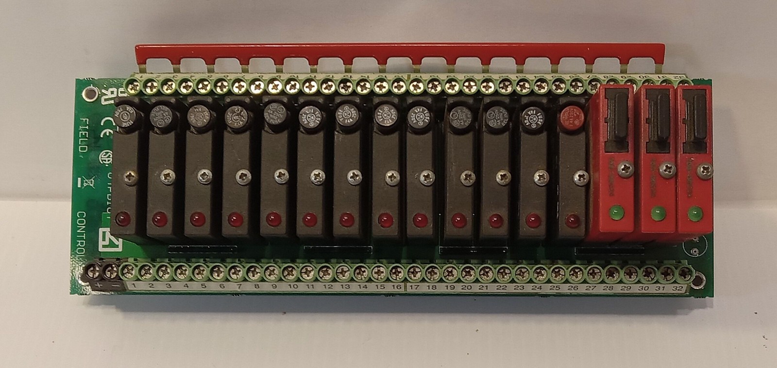 1 USED OPTO 22 G4PB16T CONTROL BOARD W/ G4 OAC24/ 70G-ODC24 MODS **MAKE OFFER**