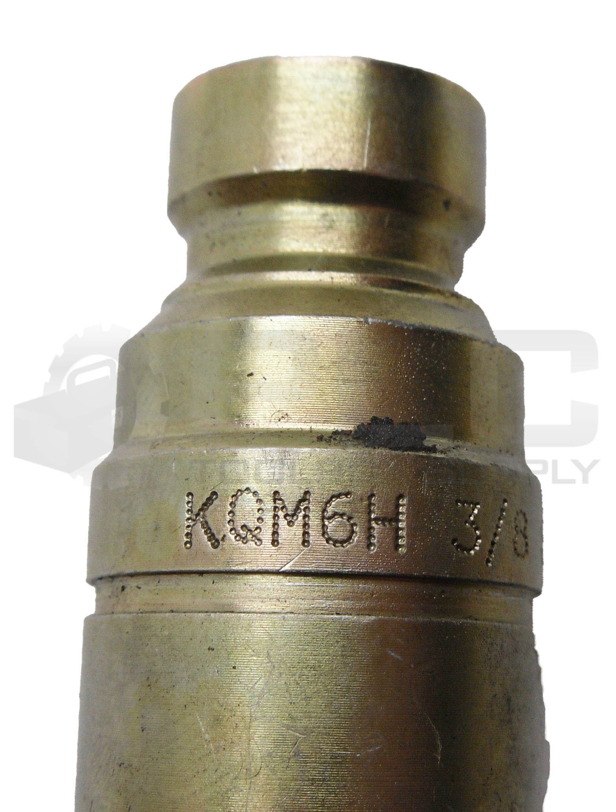 LOT OF 2 NEW KQM6H FLAT FACE COUPLER 3/8″ SAE-J02