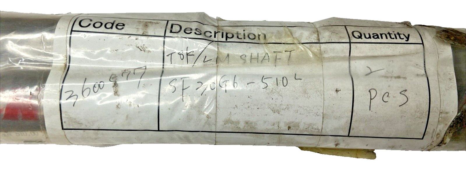 TSK SF30G6510l Precision Solid Linear Shaft LM Shaft TSF30G6510L 30mmx510mm qty2