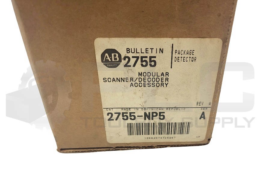 NEW ALLEN BRADLEY 2755-NP5 /A SCANNER/DECODER