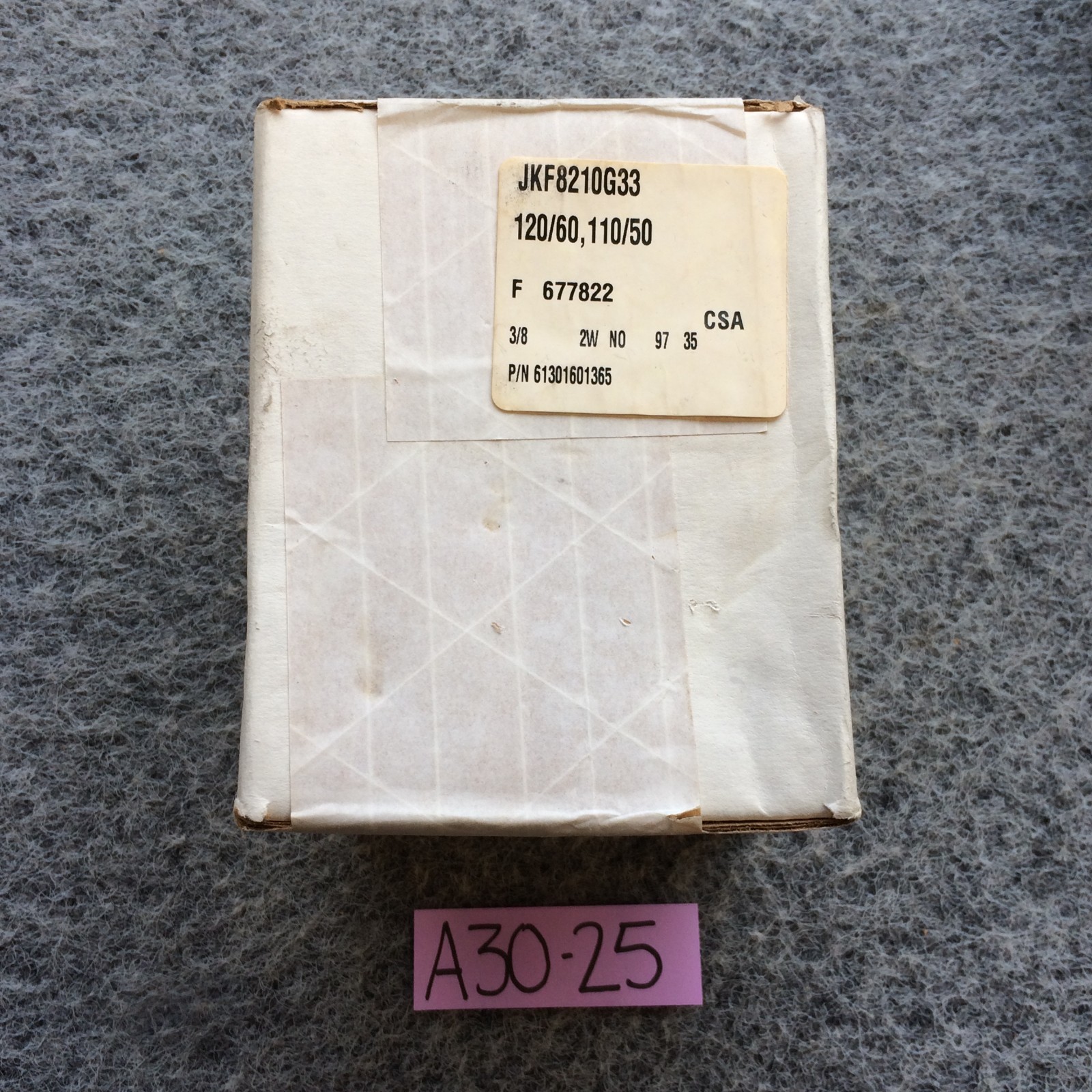 NEW ASCO JKF8210G33 SOLENOID VALVE 150PSI 3/8″ W/ 238612-032 COIL MP-C-086 SE