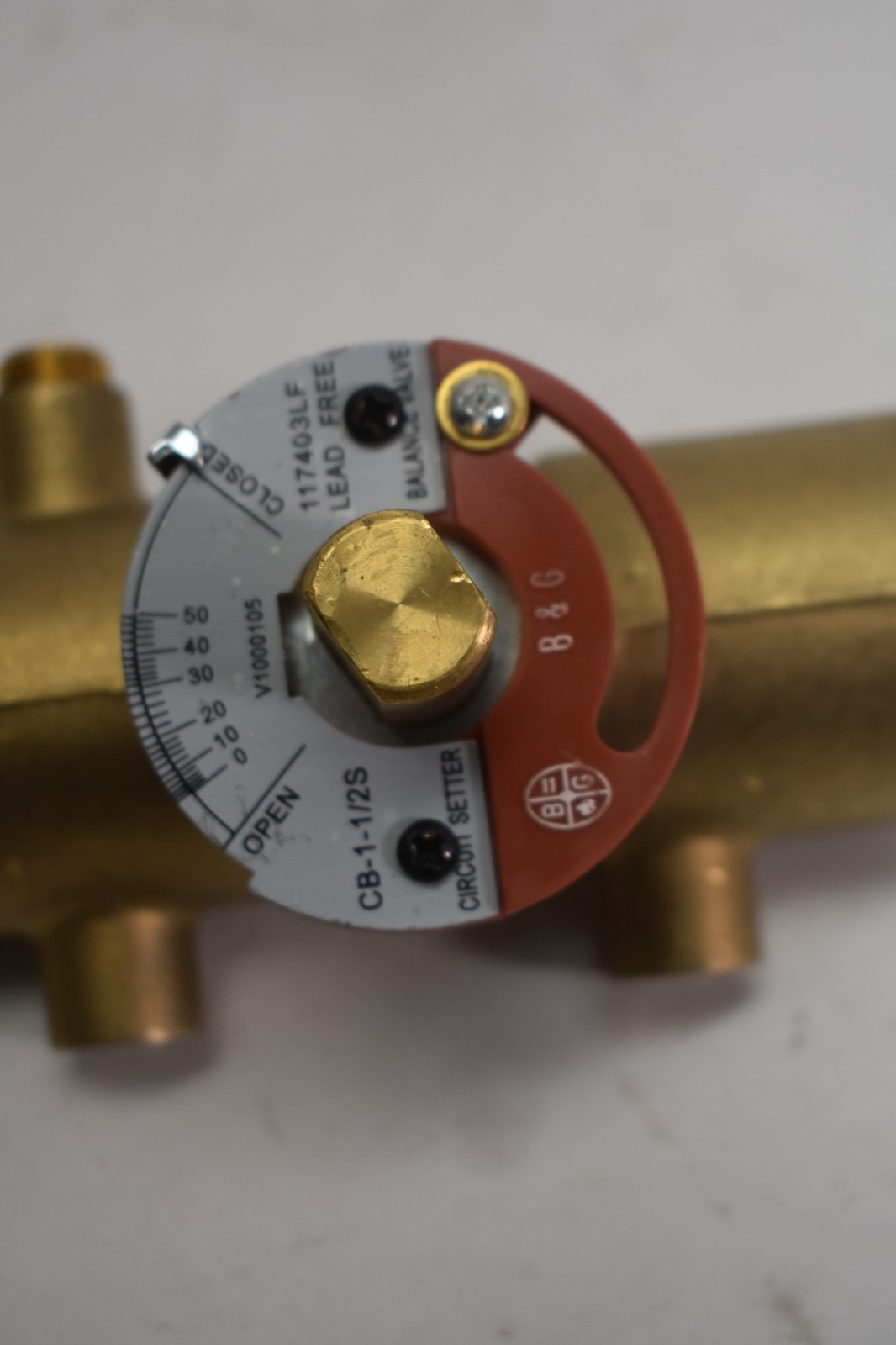 Bell & Gossett 117403LF 1-1/2″ Sweat CB Circuit Setter Balance Valve CB-1-1/2S