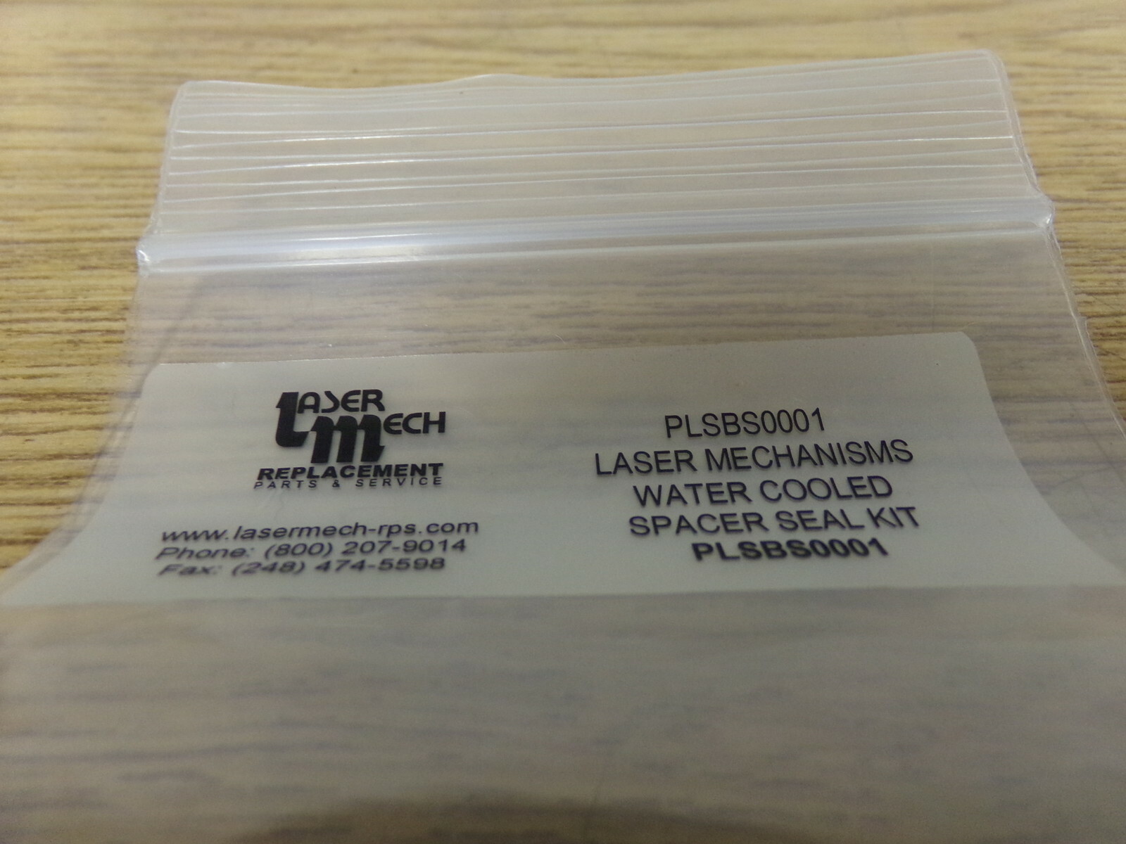 NEW Laser Mech PLSBS0001 Water cooled spacer Seal Kit *FREE SHIPPING*