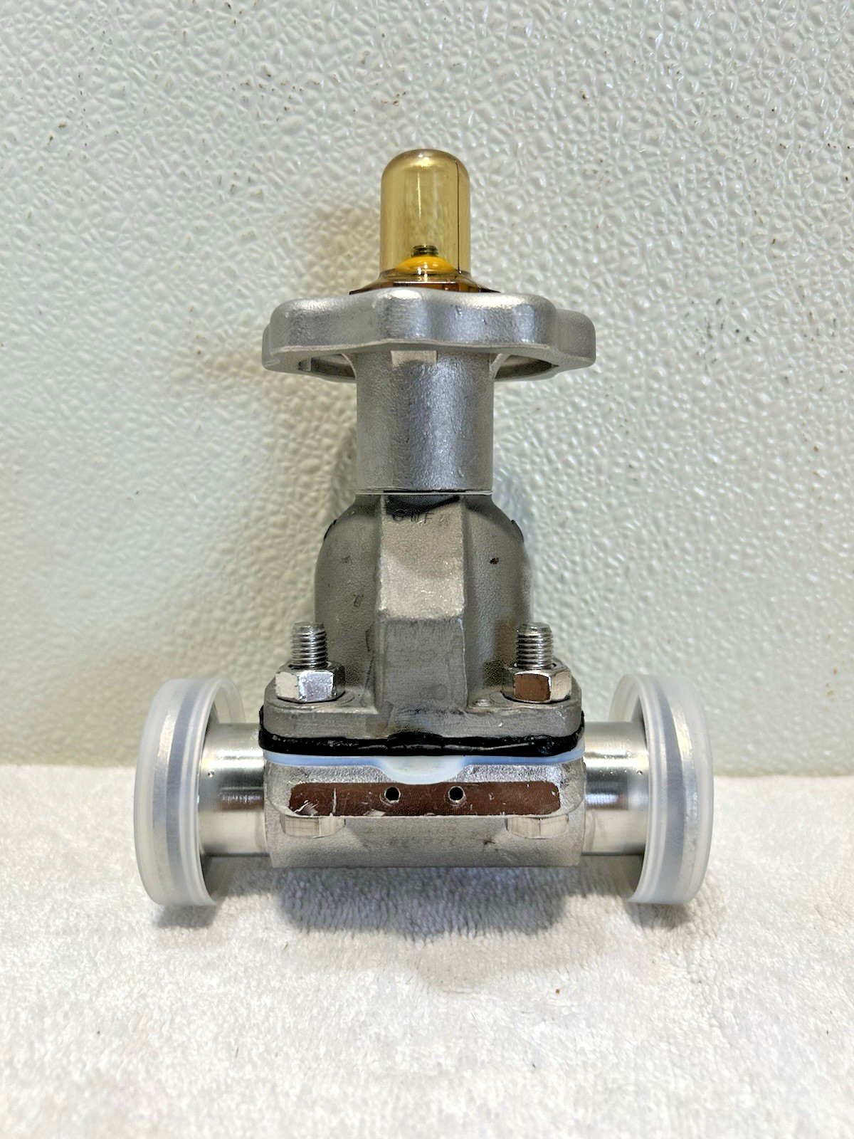 ITT Pure-Flo SS Diaphragm Valve FIG. NO. 1-F-419-6-0-4-TM17-913S-S2-M2-M17-SQDB
