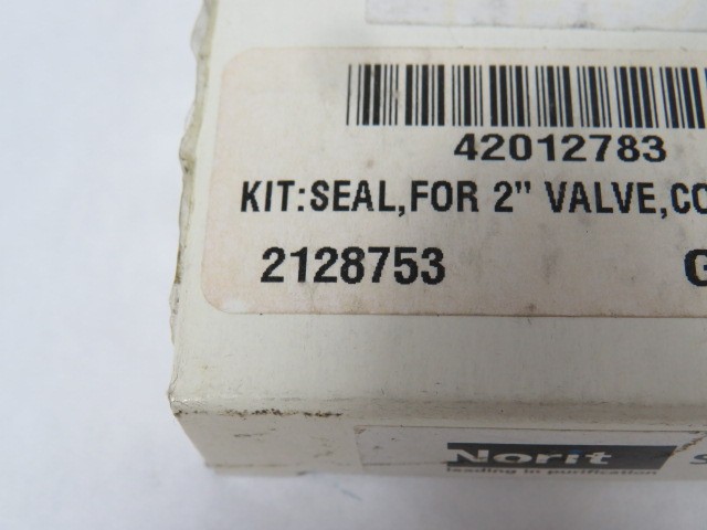 Norit 2128753 Seal Kit for 2″ Valve ! NEW !