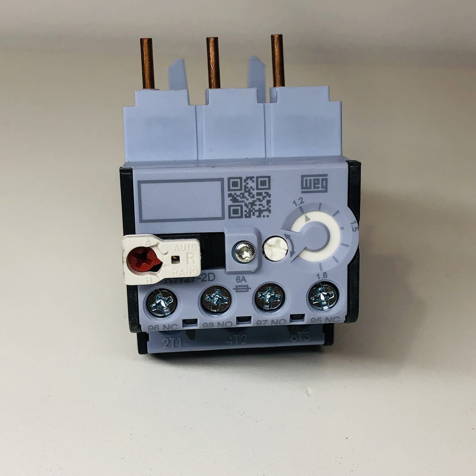 WEG OVERLOAD RELAY RW27-2D3-D018