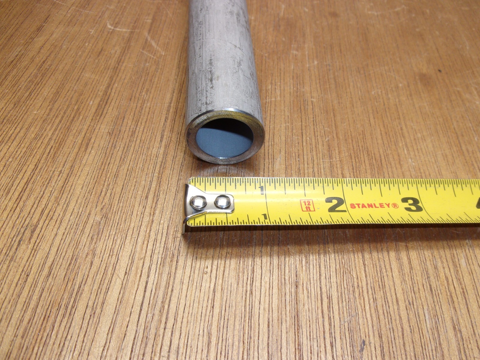3/4″ X 12″ Non-Threaded 304 Stainless Steel Seamless Schedule 80 Pipe
