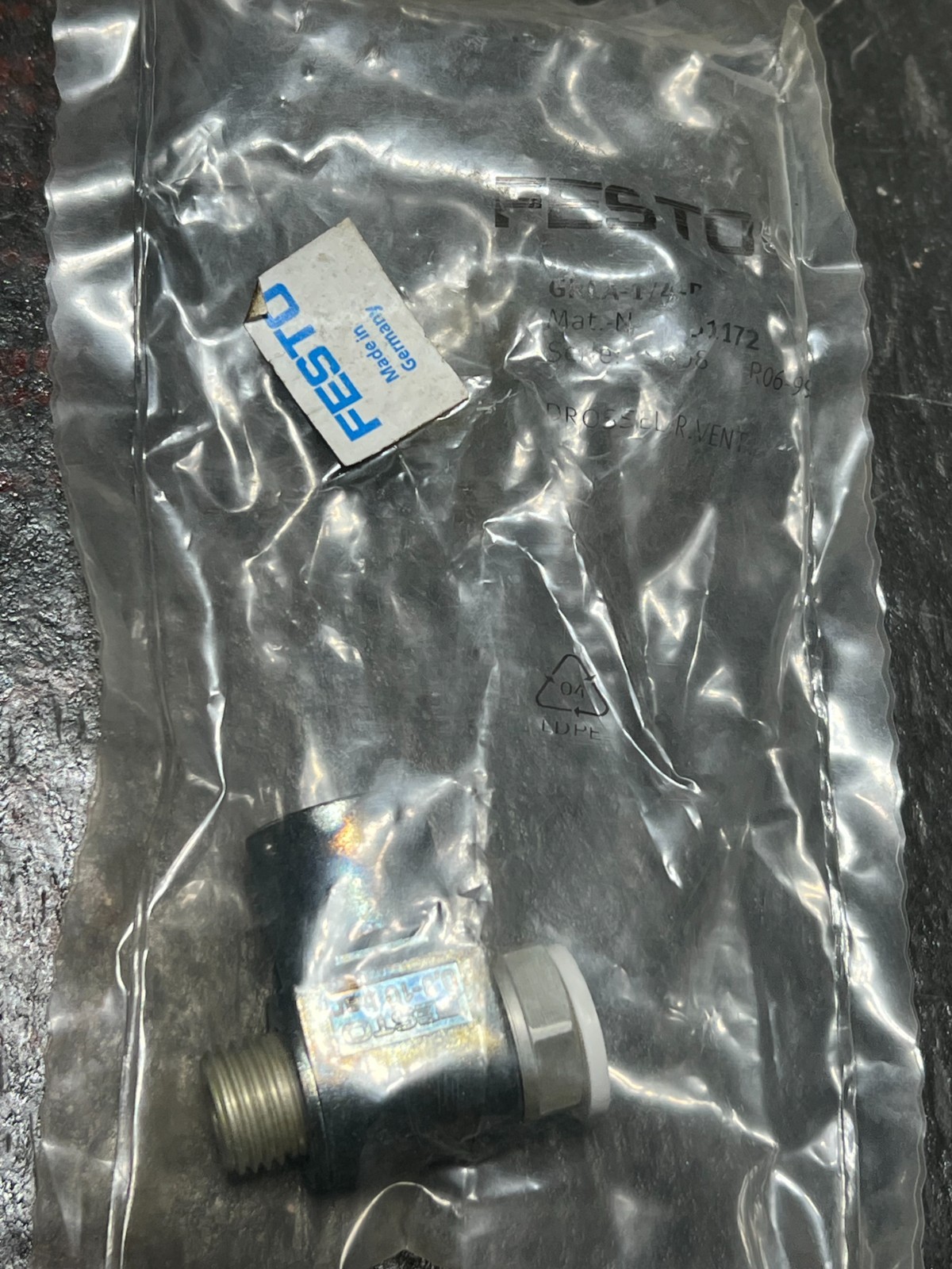 festo grla-1/4-b nos poor packaging 151172