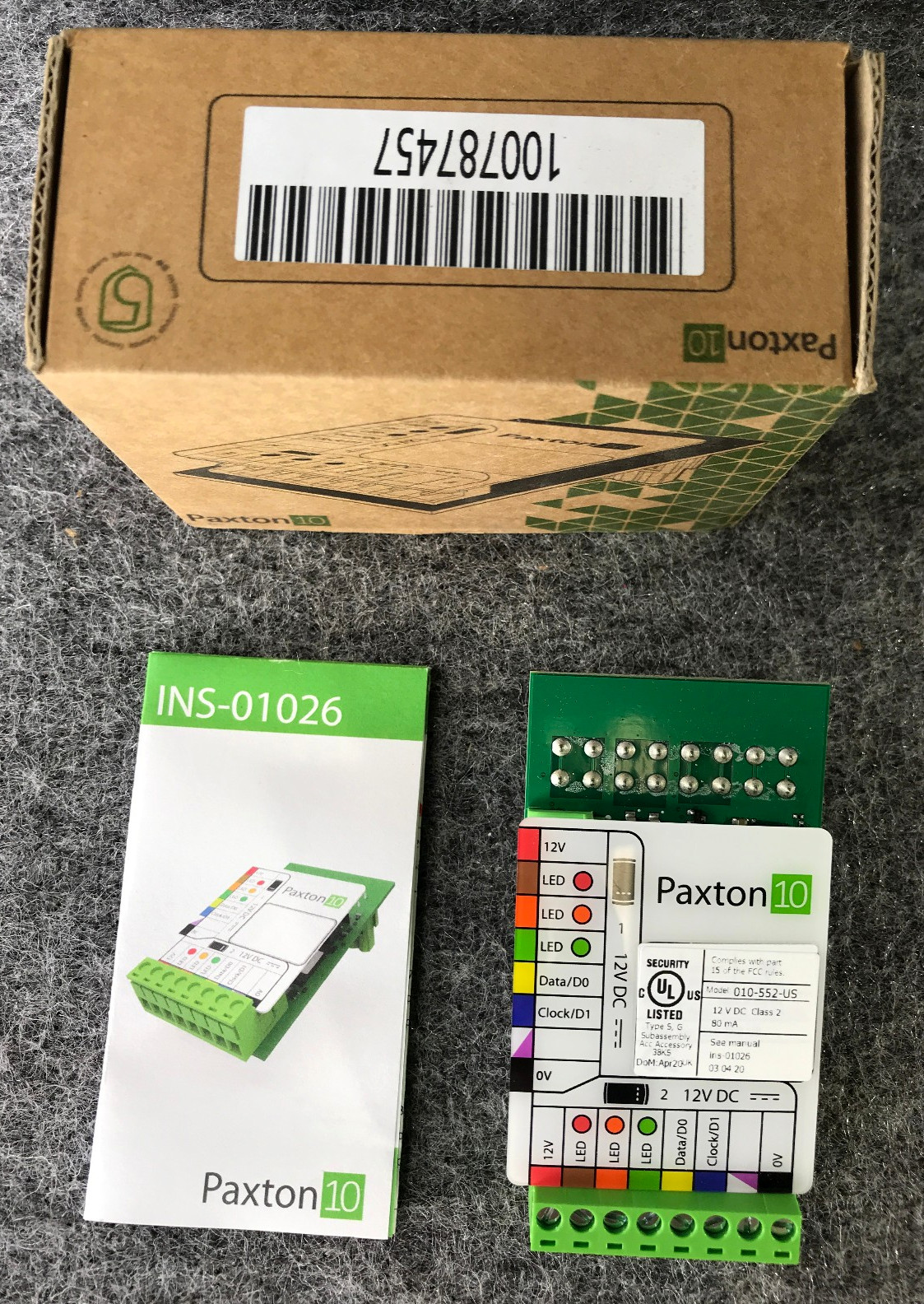 Paxton 010-552-US Paxton10 Reader Converter – NIB!