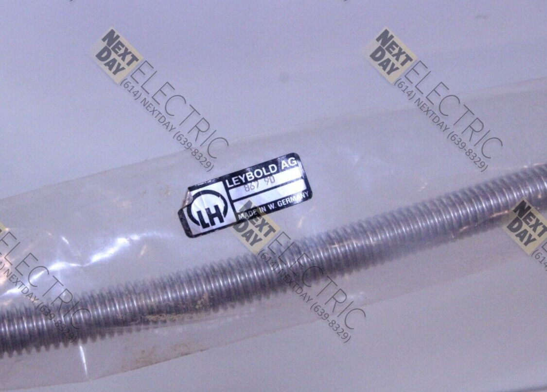 Leybold, 867 90, Flexible Vacuum Pipe Hose Stainless Flange Tube Metal 316ss