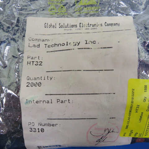 Littlefuse HT32 Qty of 80 per Lot Diacs 27-37V