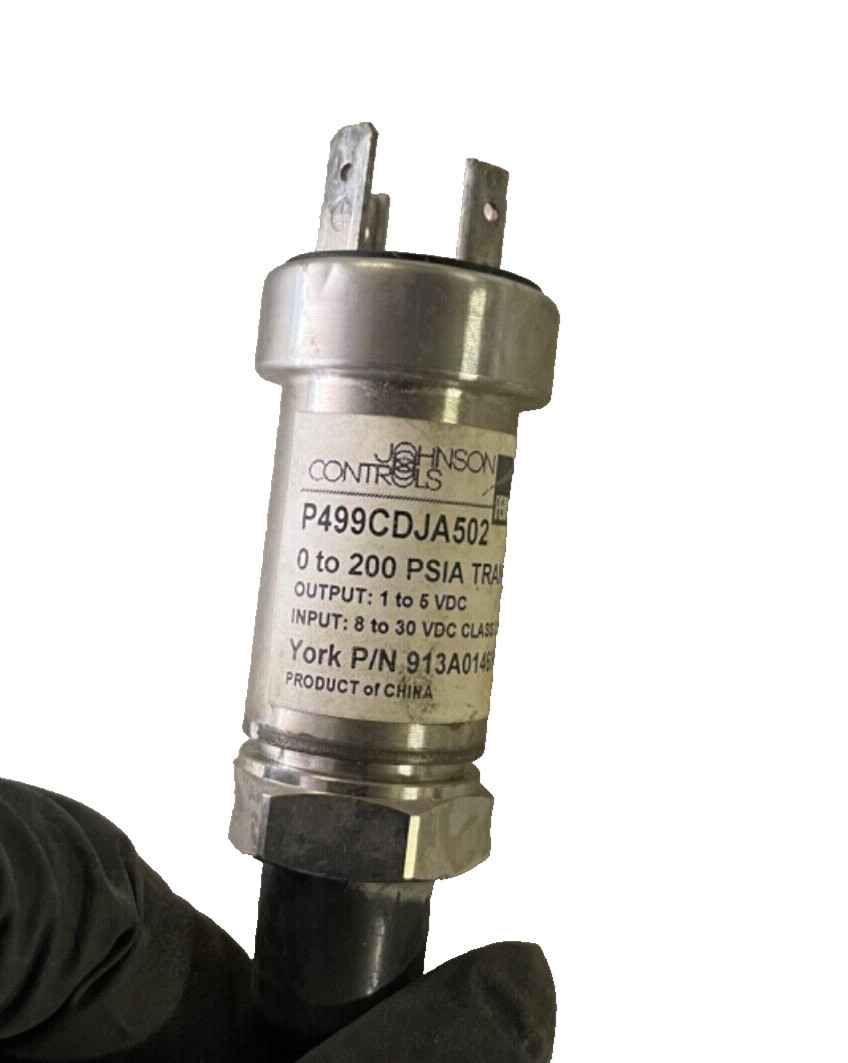 Frick Part 913A0146H01 (913A0150H03) P499CDJAA502 200PSI pressure transducer