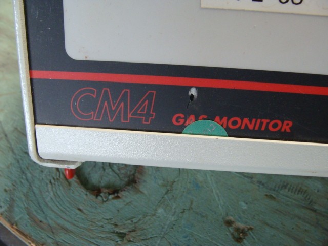 HONEYWELL MDA SCIENTIFIC CM4 GAS MONITOR 874000 REV 7 120VAC 3A