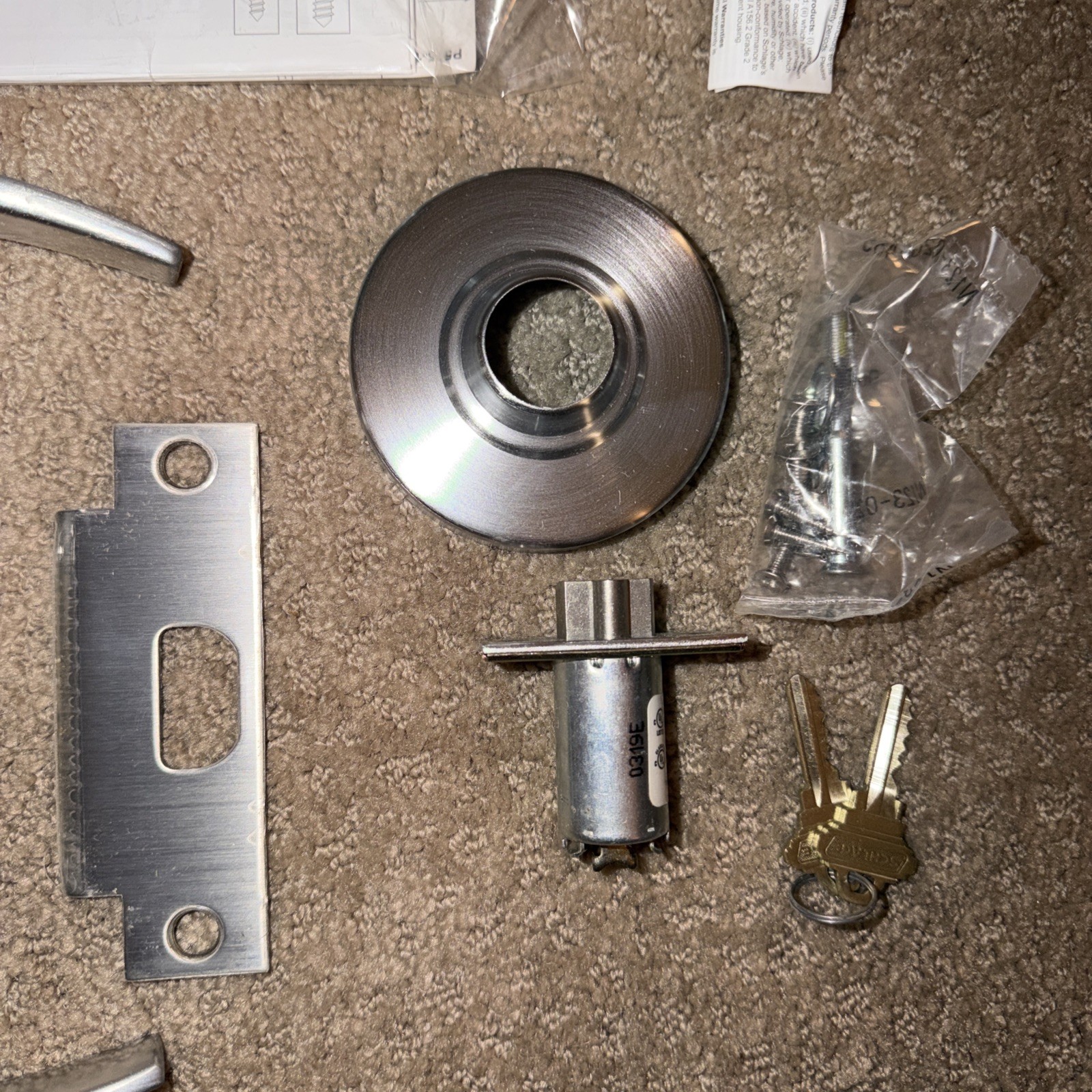 Schlage ND53-PD-ATH-626 C Cylindrical Lock 2-3/4″ Backset Grade 1 SS Deadlatch