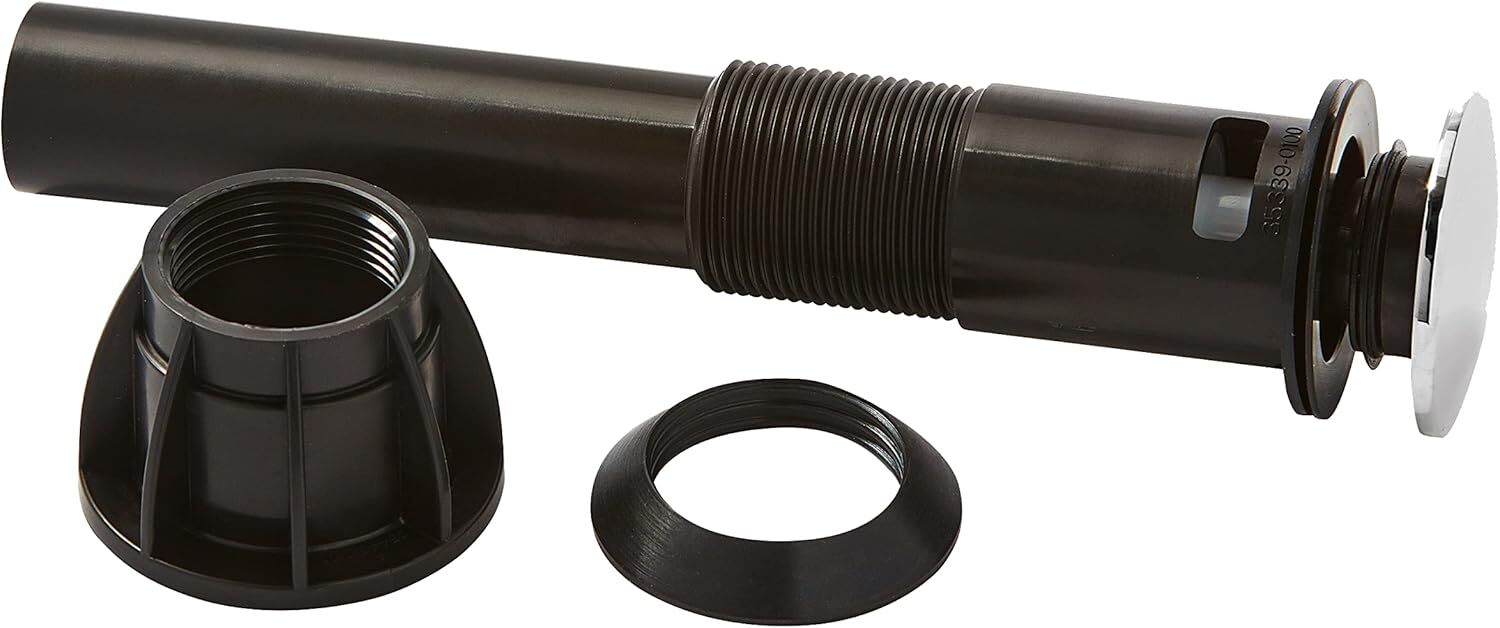 Pfister Push & Seal Pop Up Drain Stopper Assembly Kit, Polished Chrome