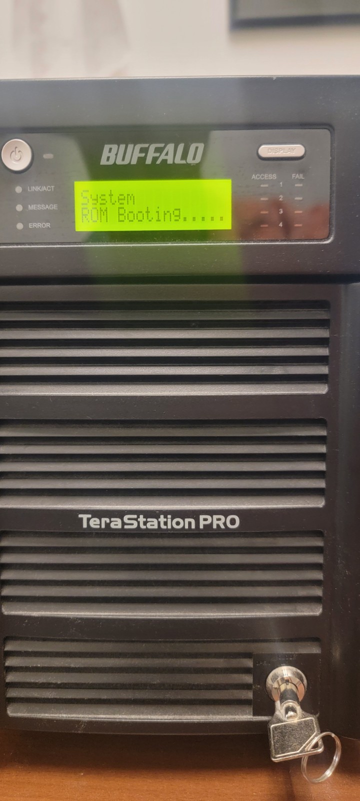 Buffalo TeraStation TS-H0.0TGL/R5 4-Bay Storage, Black, No HDD