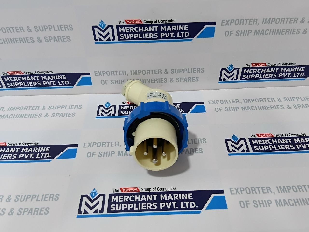 Marine W.T. Plug P12-3B 200-250VAC IP56 16/20A-9h