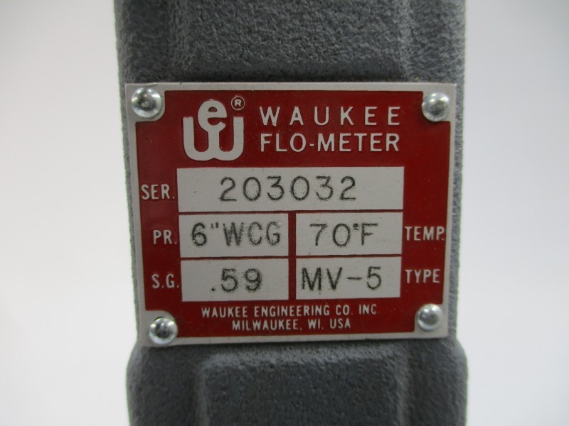 WAUKEE ENGINEERING MV-5 6″WCG 70’F NSNP