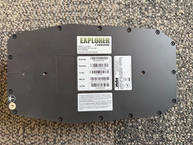 Cobham EXPLORER 122 Mobile Satellite Terminal for Ligado & Viasat Skyterra 1 Sat