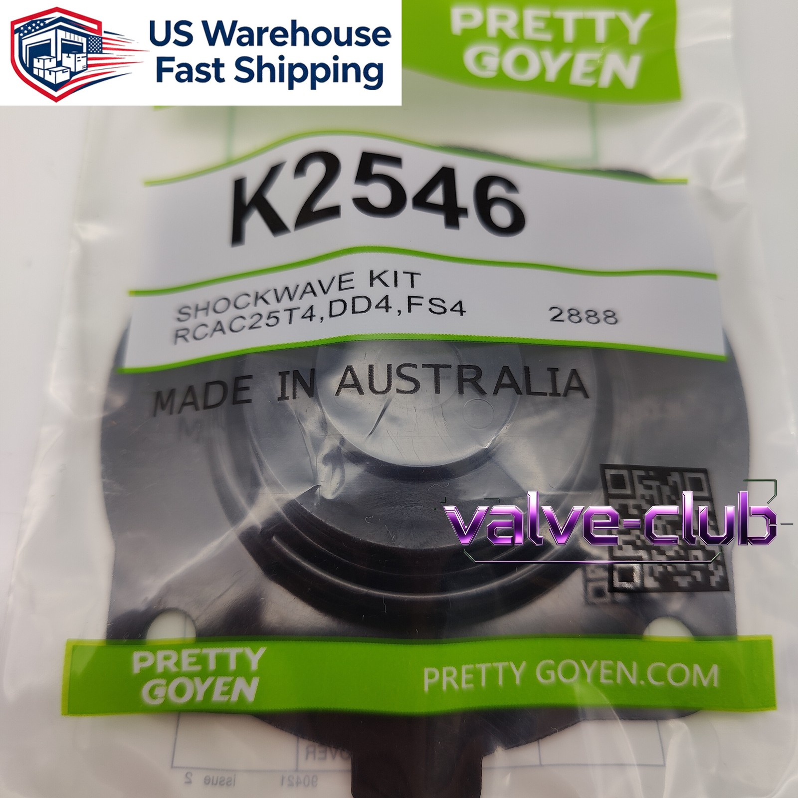 1PCS GOYEN K2546 New For Diaphragm Repair Kit fast shipping USA Stock