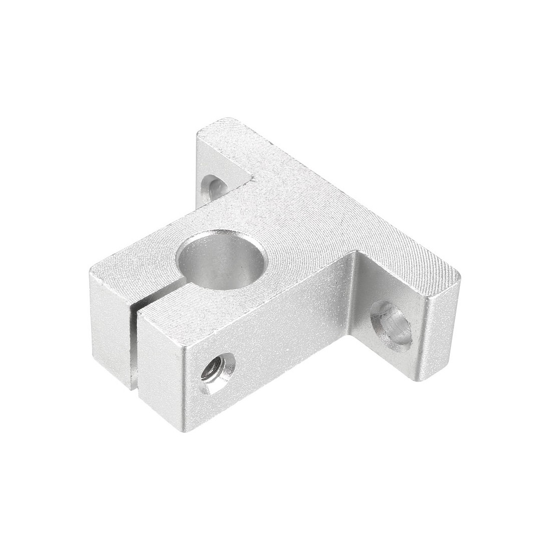 SK12 Clamping Rod Support Aluminum 12mm Dia Shaft Linear Motion Rail , 4Pcs