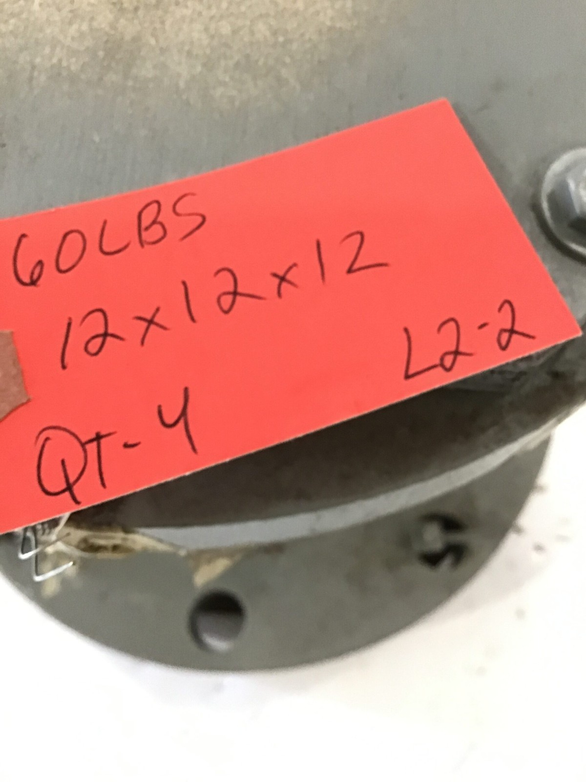 Unbranded Industrial Flanged Pipe Reducer 12″ x 8″ Steel ANSI Flange