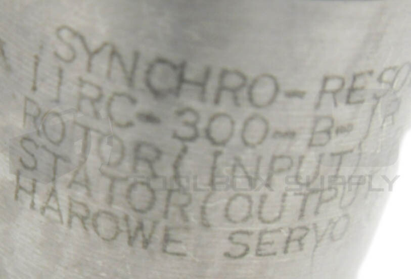 HAROWE 11RC-300-B-1R SYNCHRO-RESOLVER 400HZ ROTOR-2PHASE STATOR-2PHASE
