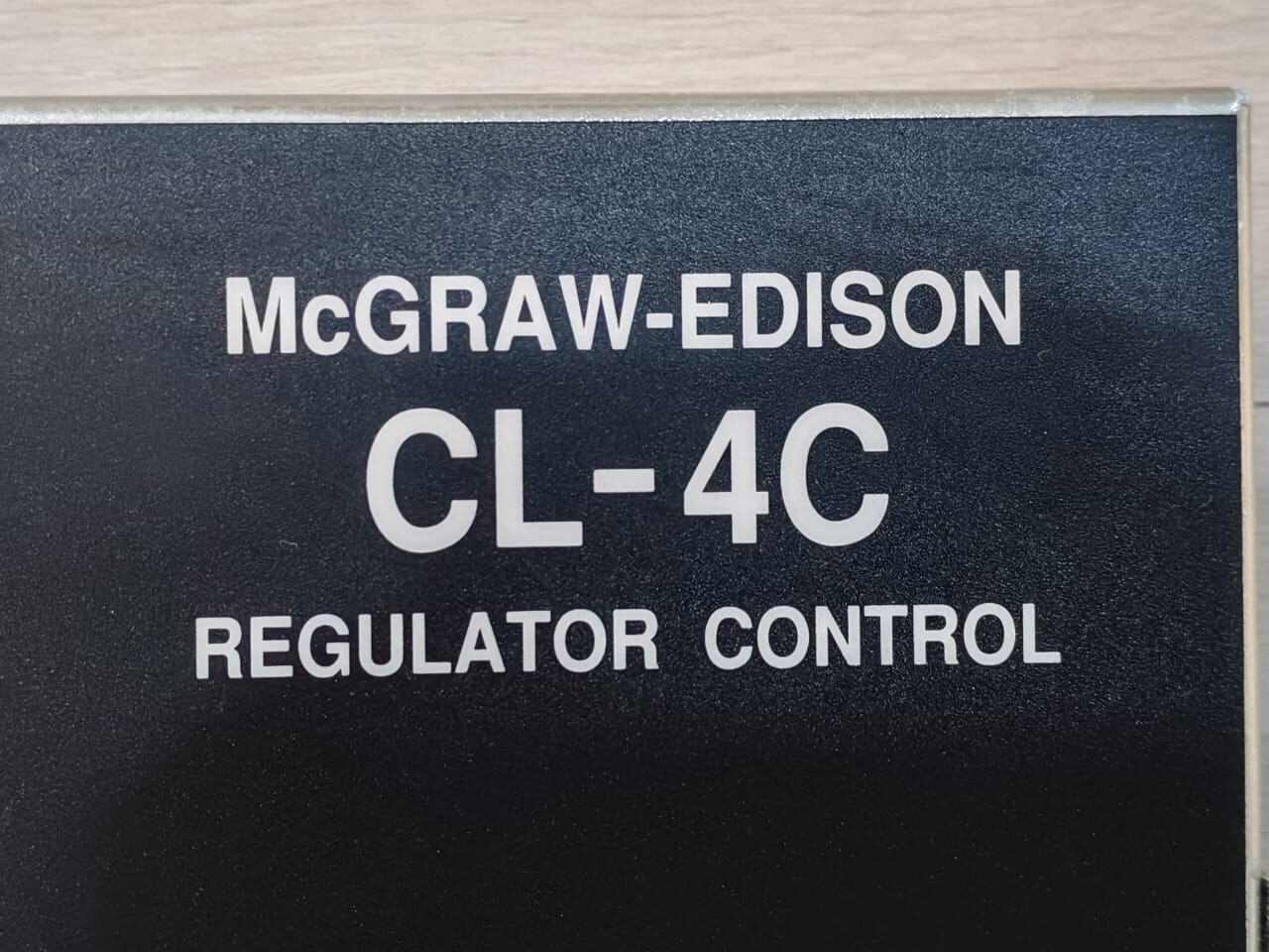 COOPER POWER SYSTEMS MCGRAW-EDISON CL-4C REGULATOR CONTROL- NEW WITHOUT BOX