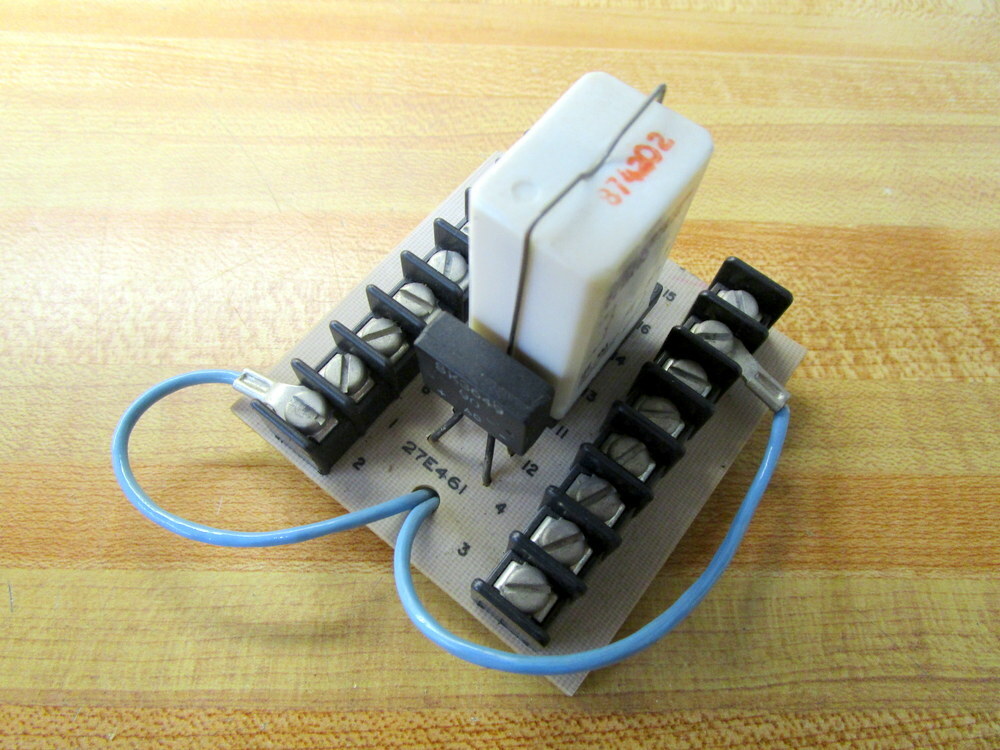 Potter & Brumfield 27E461 Relay Socket Board W/Relay