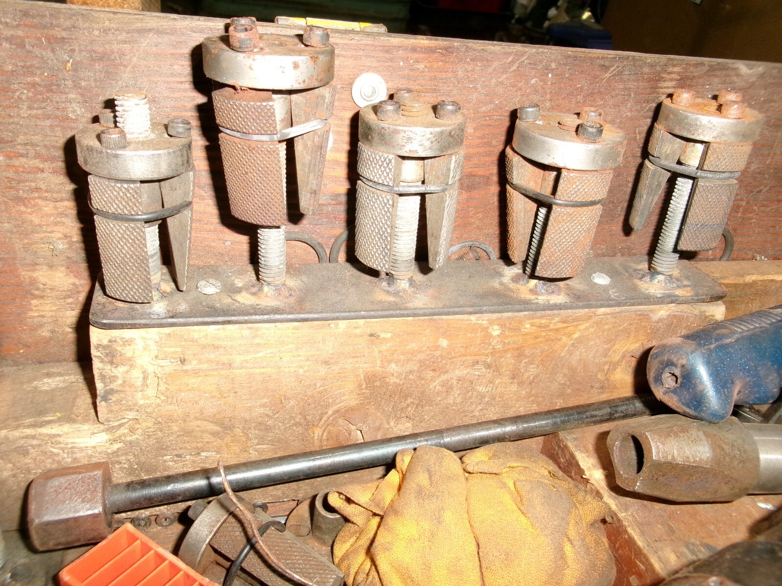 CM TUBE BEVELER H&S ROCKWELL CWL2087 MODEL D 150RPM PNEUMATIC PIPE TOOL (34)