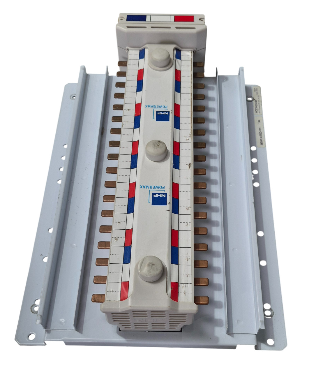 NHP NC236183BF POWERMAX DIN-T NC Busbar Chassis 250A 36 Way 3Pole Bottom Feed