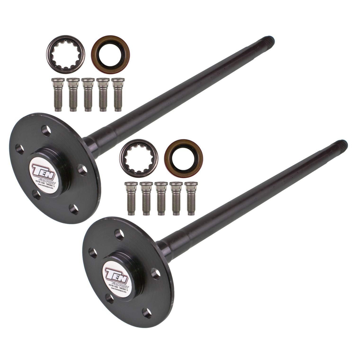 TEN Factory MG22181 Drive Axle Shaft Assembly for Ford 8.8, Axle Length: 29.1…