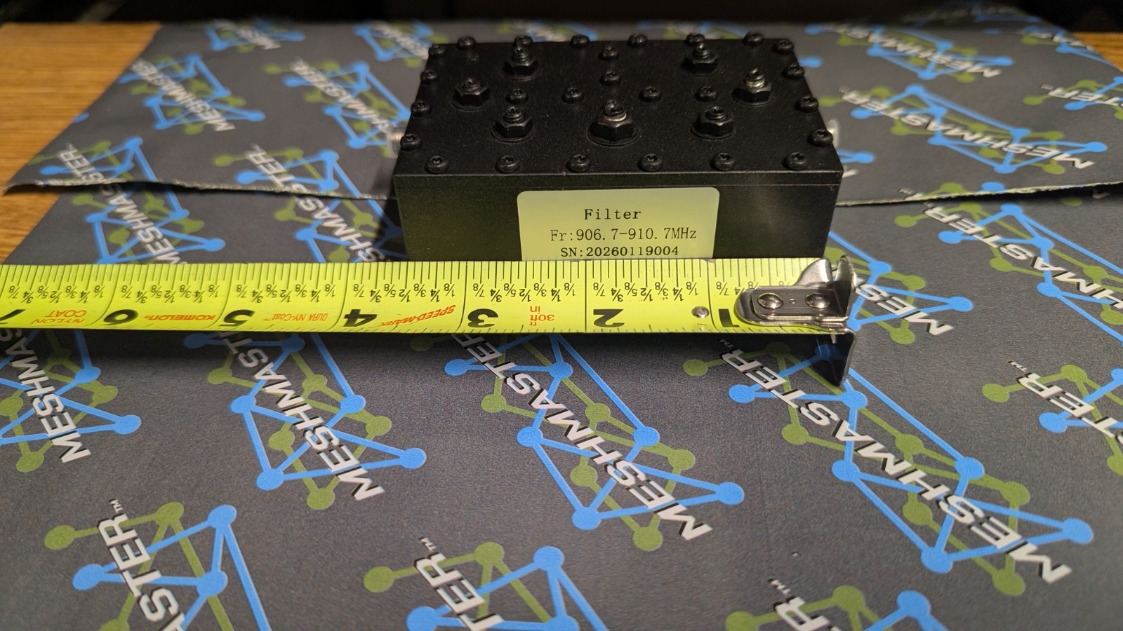 Dual Tuned!! Meshtastic (USA-LF) & MeshCore Cavity Filter 910.525 & 906.875