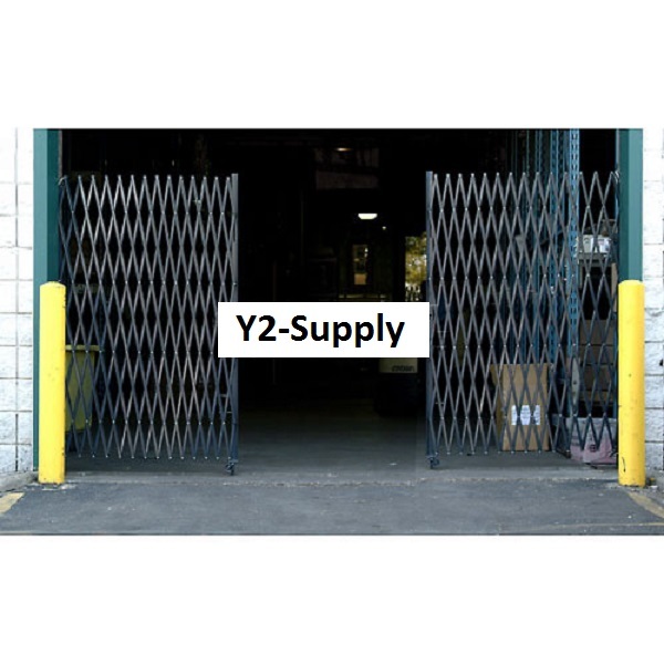NEW! Double Folding Security Gate 12′ X 8′!!