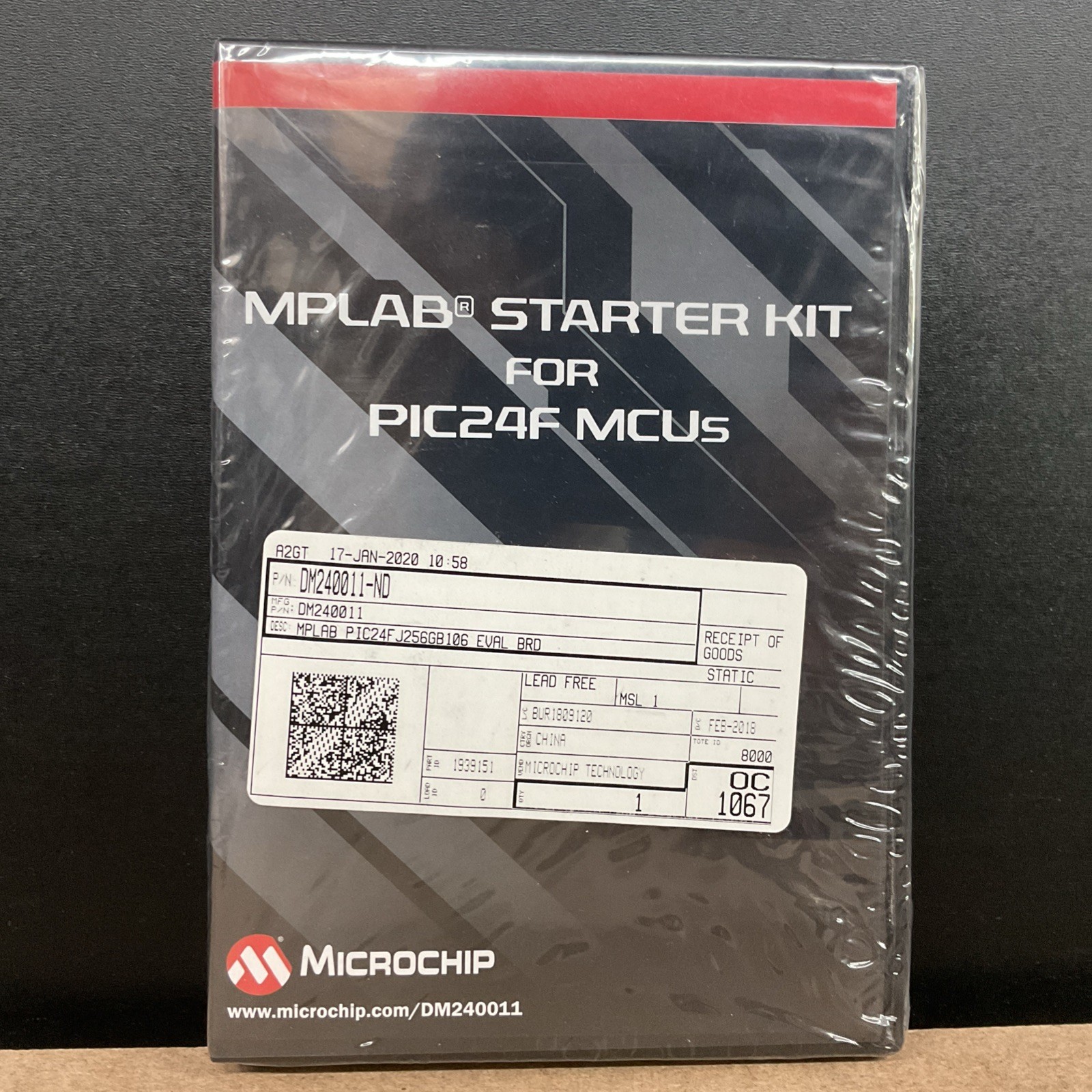 Microchip MPLAB Starter Kit for PIC24F MCU’s DM240011